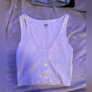 PAC cares cropped tank